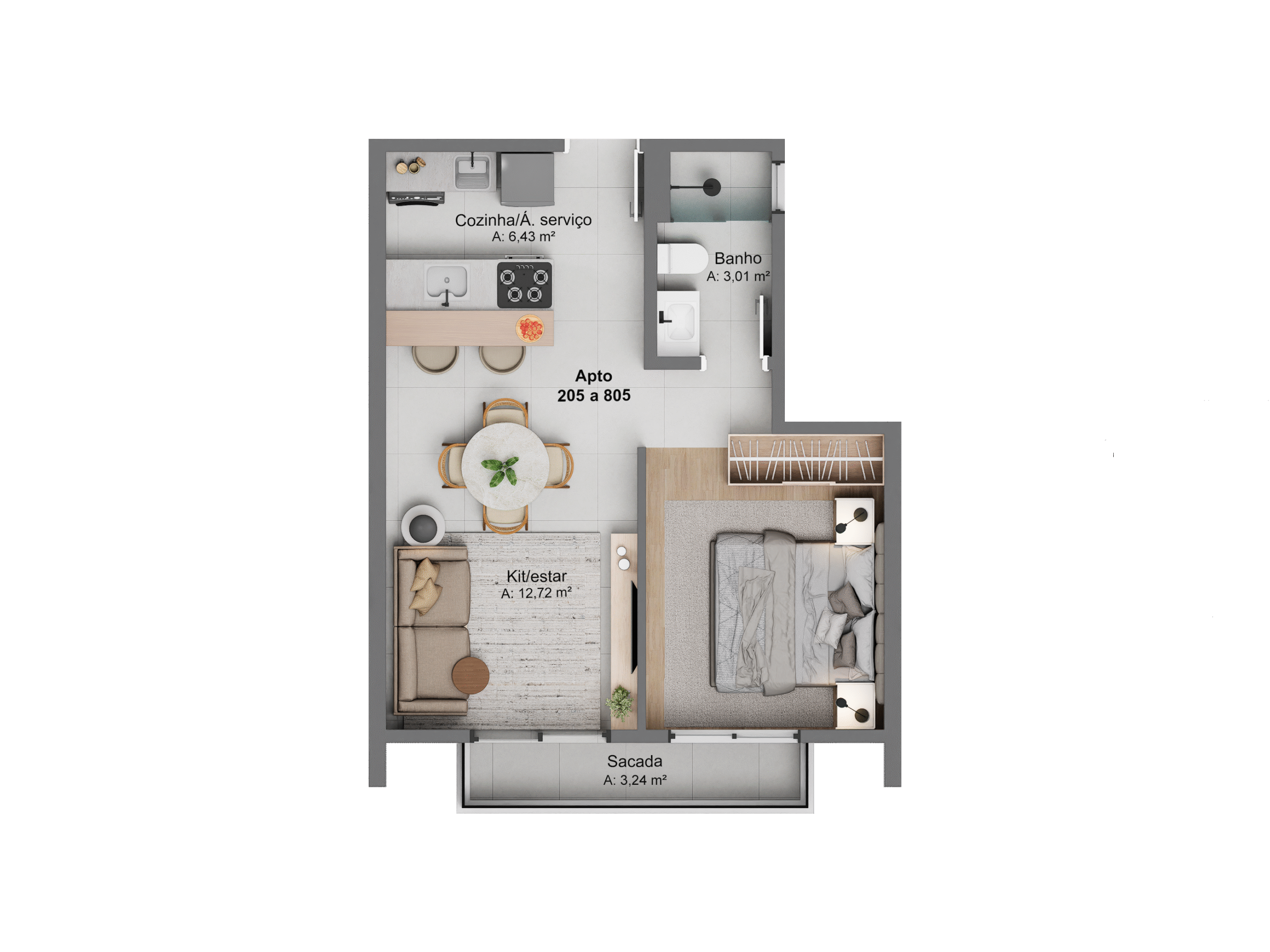 Planta Final 05 - 39,41m²